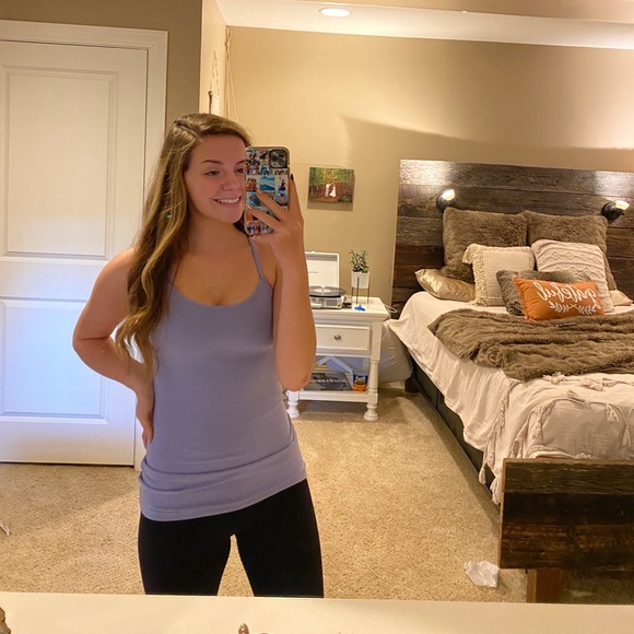Power Y Lululemon Tank Top Built In Bra - Picture 1 of 5